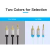 Audio cable Vention 3.5mm TRRS (male) to 2×RCA (male), 2 m, black