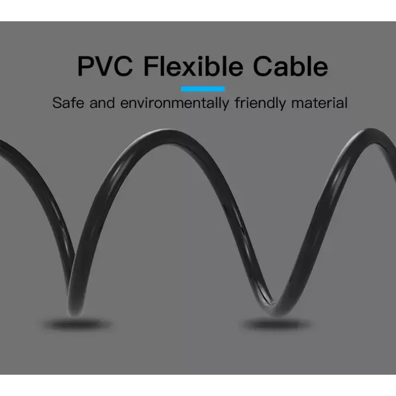 Audio cable Vention 3.5mm TRRS (male) to 2×RCA (male), 2 m, black
