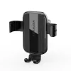 Vention KCTB0 auto-clamping car vent phone mount, black