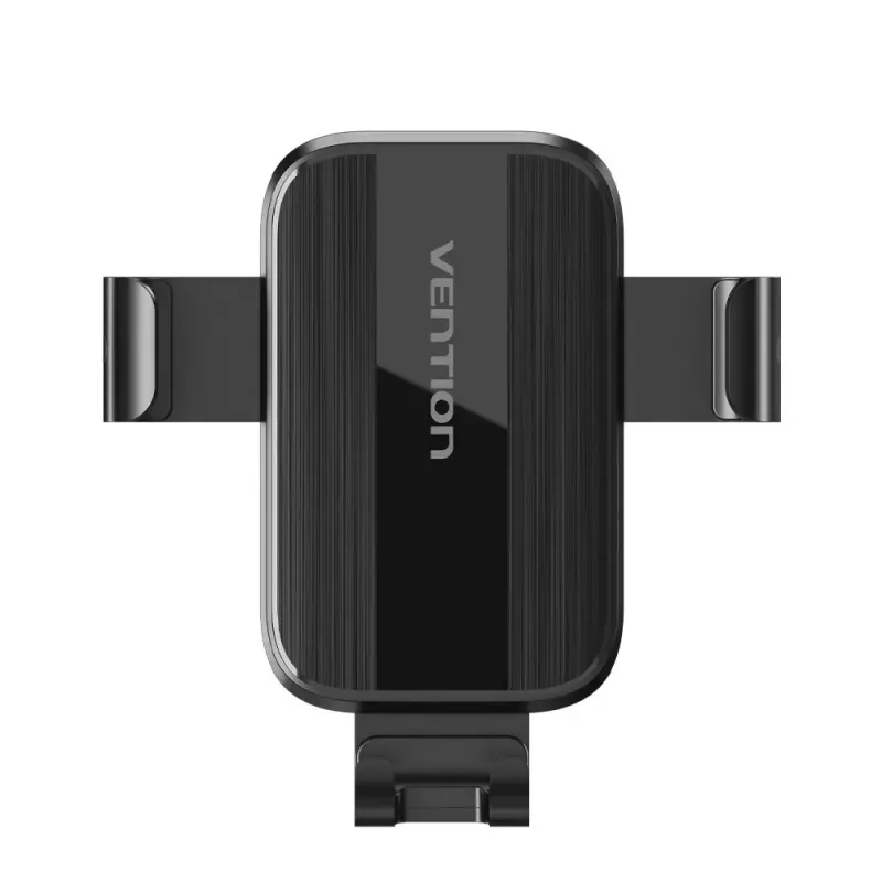 Vention KCTB0 auto-clamping car vent phone mount, black