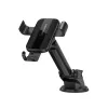 Car phone mount Vention KCOB0 — auto-clamping suction cup, clamp mount for smartphones, black, width 73 mm, height 117.6 mm