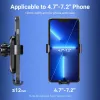 Car phone mount Vention KCOB0 — auto-clamping suction cup, clamp mount for smartphones, black, width 73 mm, height 117.6 mm
