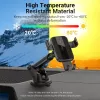 Car phone mount Vention KCOB0 — auto-clamping suction cup, clamp mount for smartphones, black, width 73 mm, height 117.6 mm