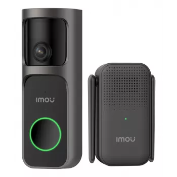 Doorbell Kit Imou DB-3EP-4M0W/DS3 Black 4MP HD Video