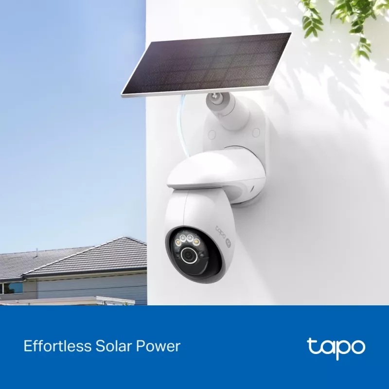 IP security camera TP‑Link Tapo C660 KIT — 8 MP 3840×2160, 4 mm lens, 20 fps, Wi‑Fi & Ethernet, outdoor IP65, IR night vision 12 m
