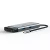 USB Type-C hub TP-Link UH7021C — HDMI, USB 3.2 Gen1, USB 2.0, SD/microSD, 5000 Mbit/s, Aluminium Black