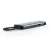 USB Type-C hub TP-Link UH7021C — HDMI, USB 3.2 Gen1, USB 2.0, SD/microSD, 5000 Mbit/s, Aluminium Black