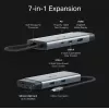USB Type-C hub TP-Link UH7021C — HDMI, USB 3.2 Gen1, USB 2.0, SD/microSD, 5000 Mbit/s, Aluminium Black