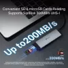 USB Type-C hub TP-Link UH7021C — HDMI, USB 3.2 Gen1, USB 2.0, SD/microSD, 5000 Mbit/s, Aluminium Black