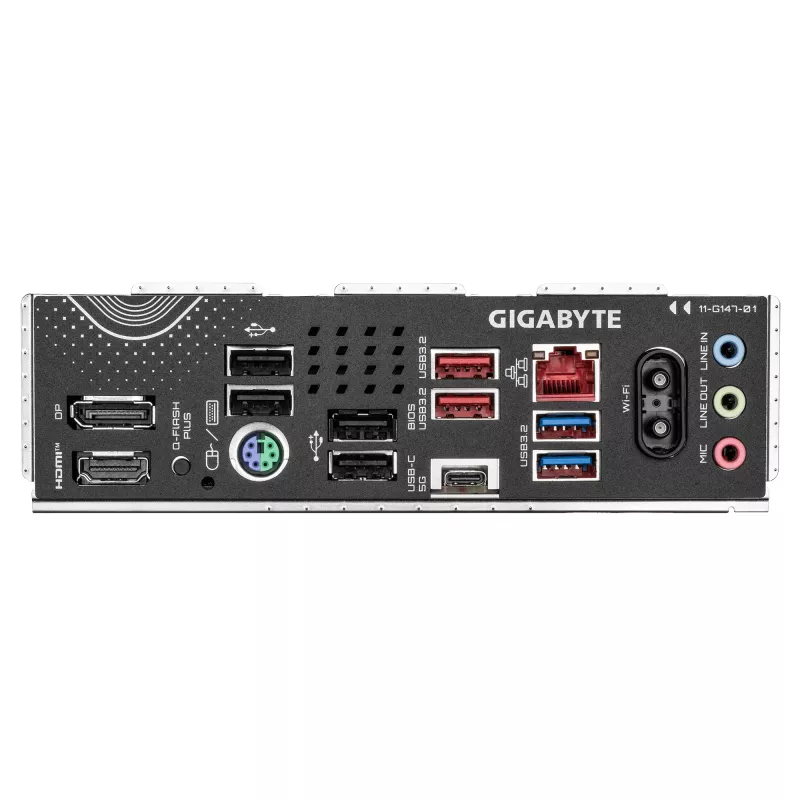 GIGABYTE B650E EAGLE WIFI6E Motherboard - AMD Ryzen 9000 Series CPUs, 8+2+2 Phases VRM, up to 8200MHz DDR5 (OC), 1xPCIe 5.0 + 2xPCIe 4.0 M.2, 2.5GbE LAN, WIFI 6E, USB 3.2 Gen 2