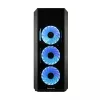 PC case CHIEFTEC Scorpion 3 GL-03B-OP — Tower ATX/Micro-ATX/Mini-ITX, tempered glass, 3×120 mm front fans