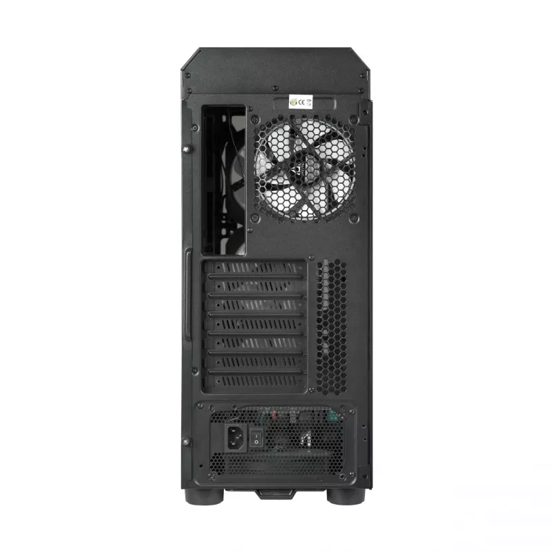 PC case CHIEFTEC Scorpion 3 GL-03B-OP — Tower ATX/Micro-ATX/Mini-ITX, tempered glass, 3×120 mm front fans