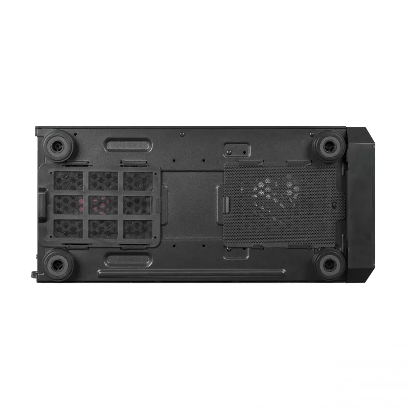 PC case CHIEFTEC Scorpion 3 GL-03B-OP — Tower ATX/Micro-ATX/Mini-ITX, tempered glass, 3×120 mm front fans