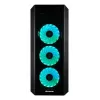PC Midi Tower case CHIEFTEC SCORPION 3 GL-03B-UC-OP — black, tempered glass, ATX/Micro-ATX, 3x120mm front + 1x120mm rear fans