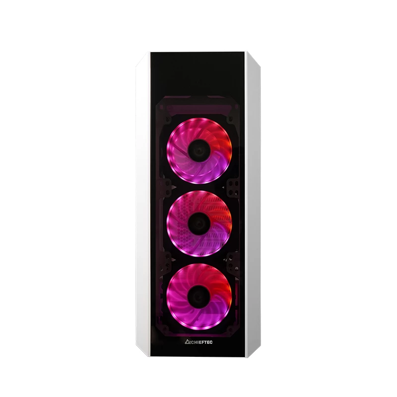 Chieftec GL-03W-OP computer case Midi Tower White