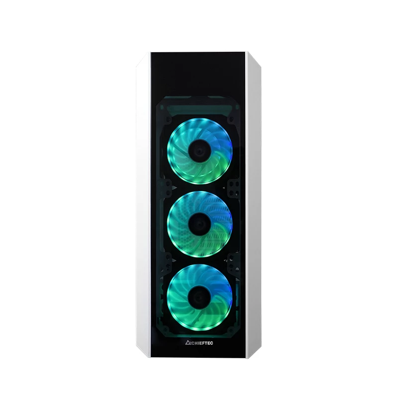 Chieftec GL-03W-OP computer case Midi Tower White