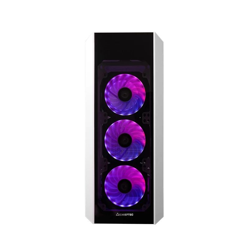 Chieftec GL-03W-OP computer case Midi Tower White