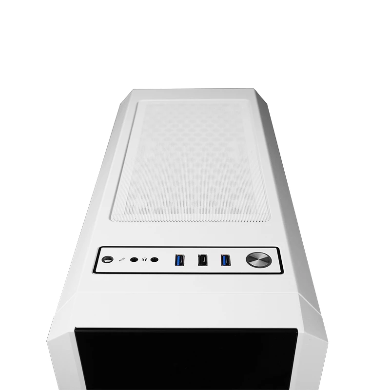 Chieftec GL-03W-OP computer case Midi Tower White