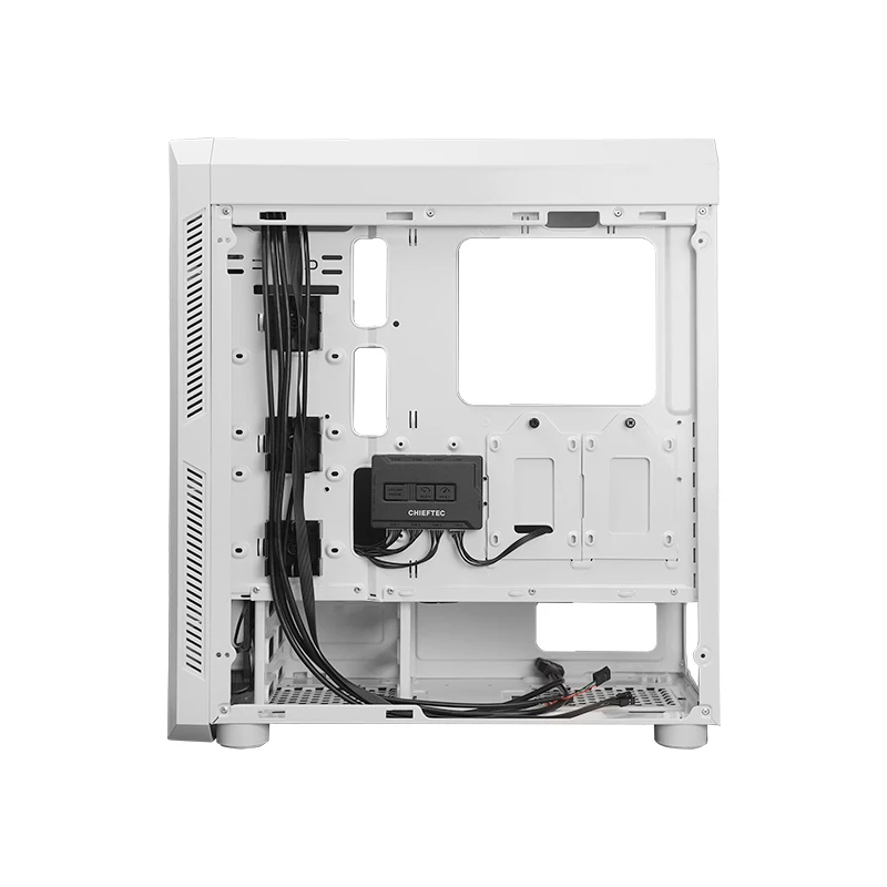 Chieftec GL-03W-OP computer case Midi Tower White