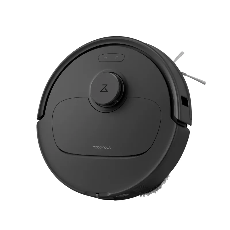 Roborock vacuum cleaner Q Revo L — round robot with dust bag, 0.33 L dust capacity, 2.7 L base, 180 min runtime, 5200 mAh, black