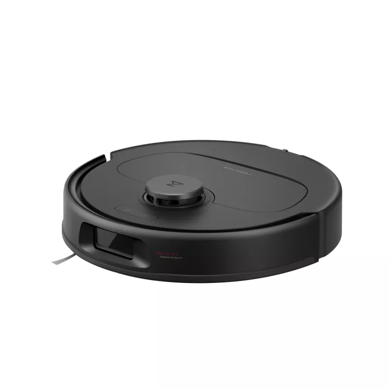Roborock vacuum cleaner Q Revo L — round robot with dust bag, 0.33 L dust capacity, 2.7 L base, 180 min runtime, 5200 mAh, black