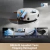 Robot vacuum cleaner Dreame Aqua10 Ultra Roller Complete white