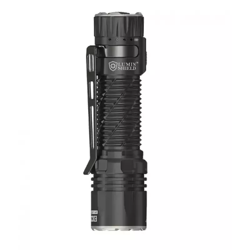 Hand flashlight Nitecore EDC35, 40 LEDs, 6000 mAh, IP68, aluminium/stainless steel, 171 g, black