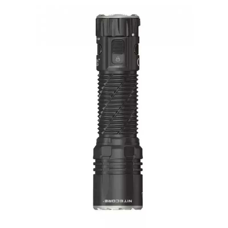 Hand flashlight Nitecore EDC35, 40 LEDs, 6000 mAh, IP68, aluminium/stainless steel, 171 g, black