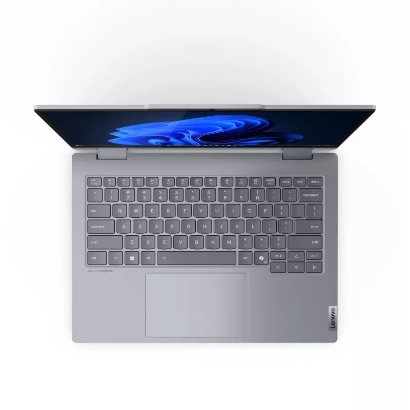 Hybrid laptop Lenovo ThinkBook 14 2-in-1 G5 IAU — 14 inch WUXGA, Intel Core Ultra 5 225U, 16GB RAM, 512GB SSD, Windows 11 Pro, grey