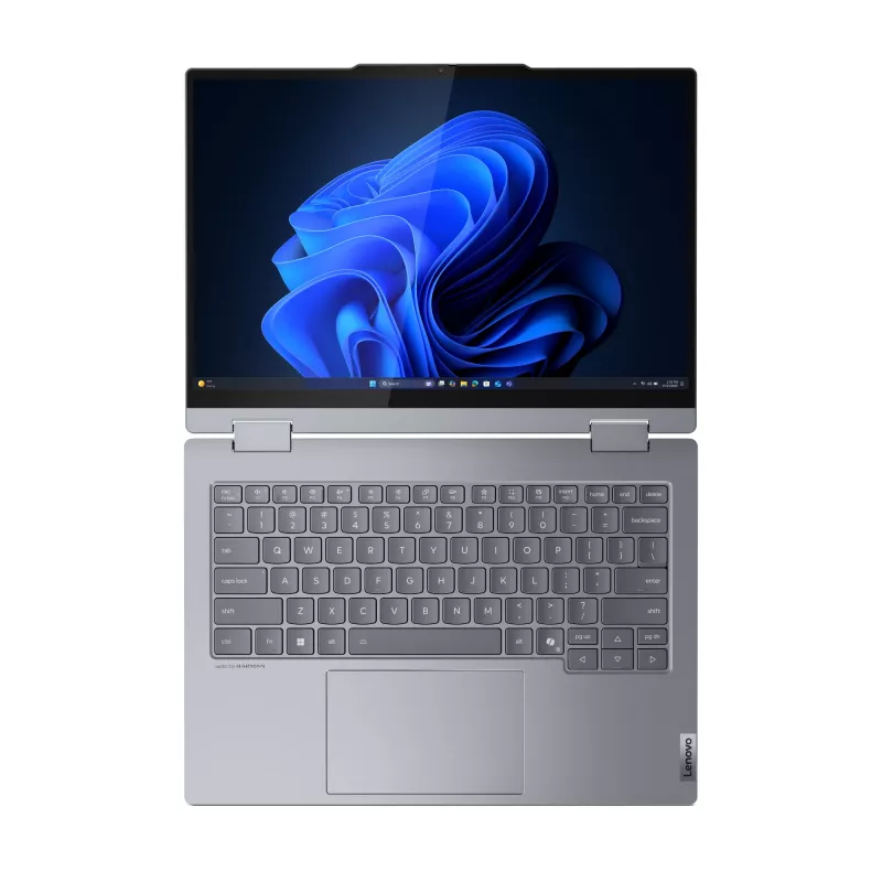 Hybrid laptop Lenovo ThinkBook 14 2-in-1 G5 IAU — 14 inch WUXGA, Intel Core Ultra 5 225U, 16GB RAM, 512GB SSD, Windows 11 Pro, grey