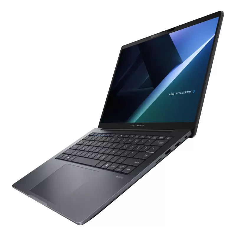 ASUS ExpertBook B3 B3405CCA-LY0310X Intel Core Ultra 5 125H Laptop 35.6 cm (14 inch) WUXGA 16 GB DDR5-SDRAM 512 GB SSD Wi-Fi 6E (802.11ax) Windows 11 Pro ENG Black, Grey