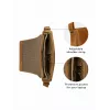 dbramante1928 Marselisborg - 14 inch - Golden tan N.E., Messenger case, 35.6 cm (14 inch), Shoulder strap, 1.24 kg