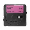 Label-making tape Brother BTAG-P31 Black on pink 1.2 cm 4 m
