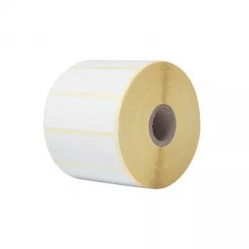 Brother BDE-1J026076-102 printer label White Self-adhesive printer label