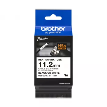 Printer Ribbon Brother HSE-231E Black