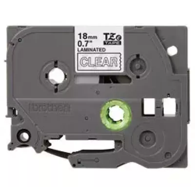 Label tape Brother TZe145 18mm White on transparent