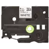 Laminated tape Brother TZEFX211 Black on White 6mm