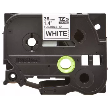 Brother TZE-FX261 label-making tape Black on white
