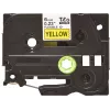 Brother TZE-FX611 label-making tape Black on yellow