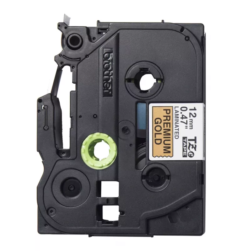 Brother TZE-PR831 label-making tape Black on gold