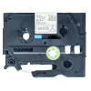 Brother TZE-R234 label-making tape Gold on white
