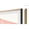 TV frame Samsung VG-SCFA55TKBXC — plastic with wood finish, pieces 35.6×1241.1×17.7 mm and 24.6×714.2×17.7 mm, weight 430 g
