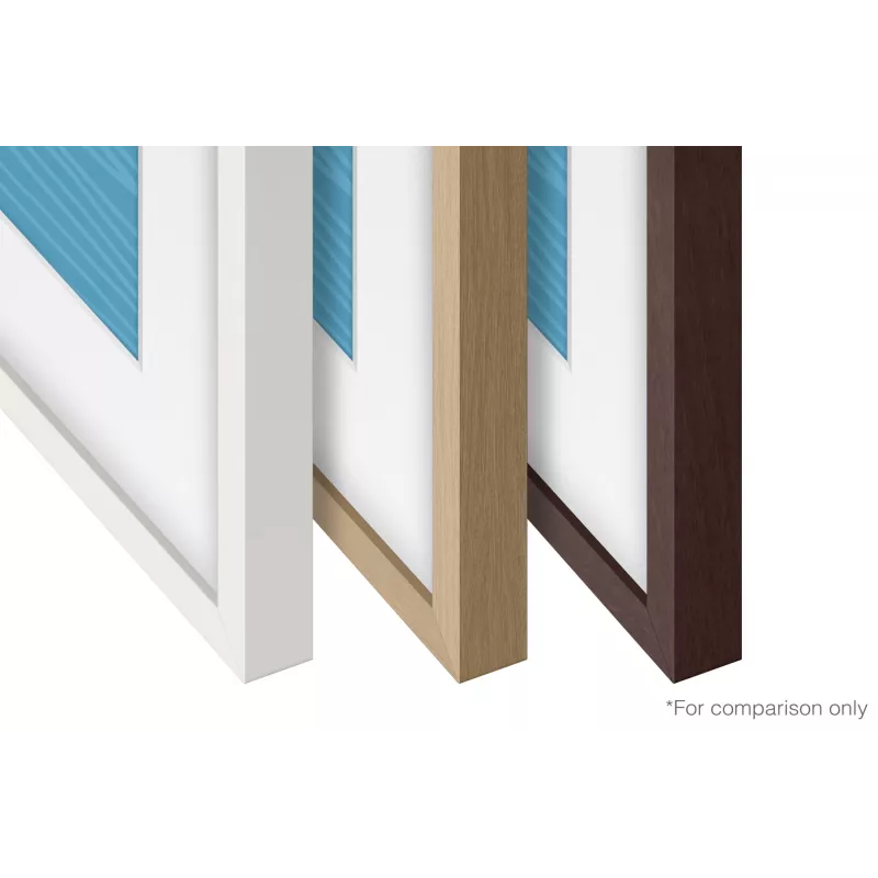 TV frame Samsung VG-SCFA55TKBXC — plastic with wood finish, pieces 35.6×1241.1×17.7 mm and 24.6×714.2×17.7 mm, weight 430 g