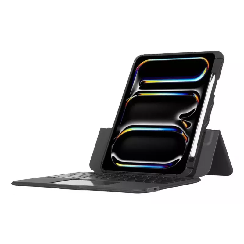 Keyboard case TARGUS Versavu THZ988NO — Bluetooth 5.0 wireless, backlit keyboard, protective folio for tablet