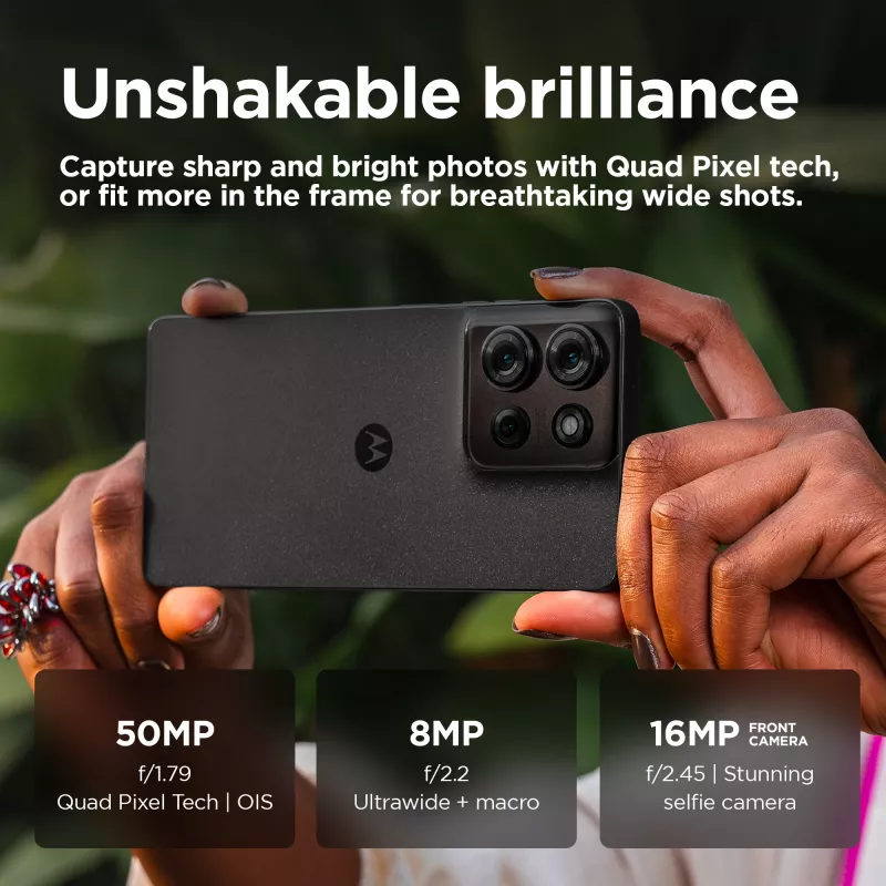 Motorola moto g75 5G 17.2 cm (6.78 inch) Hybrid Dual SIM Android 14 USB Type-C 8 GB 128 GB 5000 mAh Grey