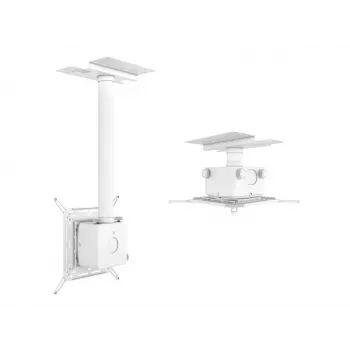 Multibrackets M Projector Mount Pro HD 40kg White, Ceiling, 40 kg, White, 150 - 1000 mm, 360°, -5 - 5°