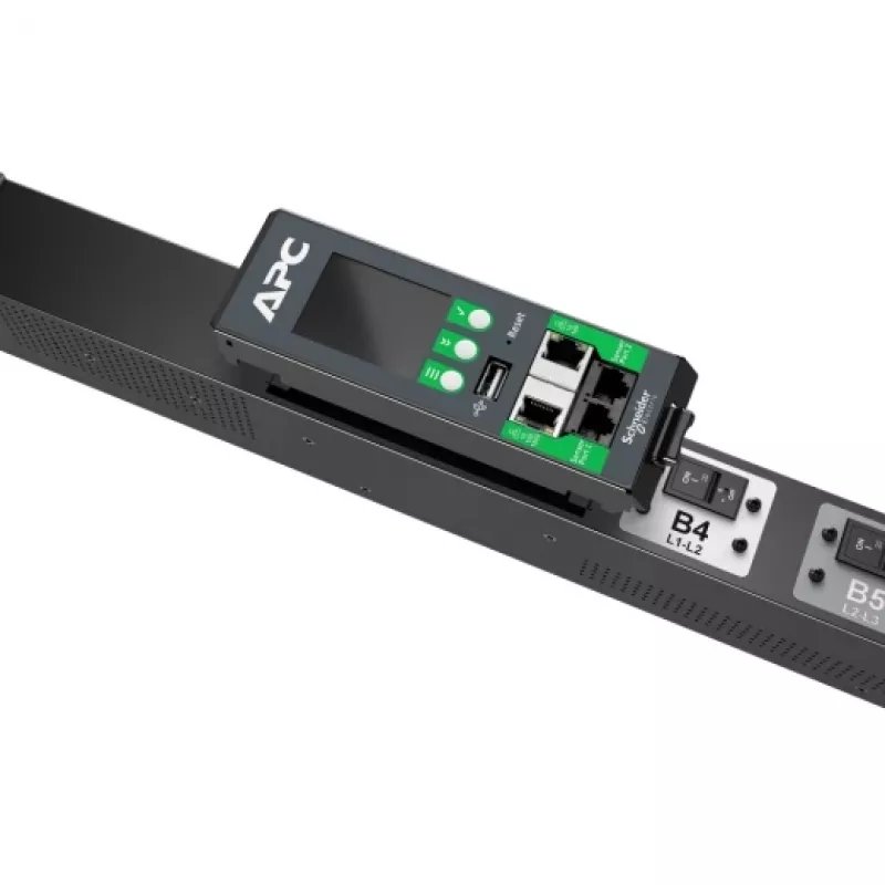 APC NetShelter Rack PDU Advanced, Metered, 3Phase, 11kW 400V 16A or 11.5kW 415V 20A, 42 Outlets, IEC309
