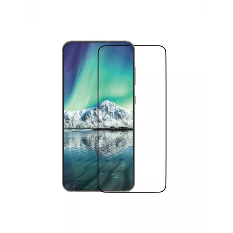 dbramante1928 eco-shield - Galaxy S24+ - Black edge Tempered Glass Screen Protector
