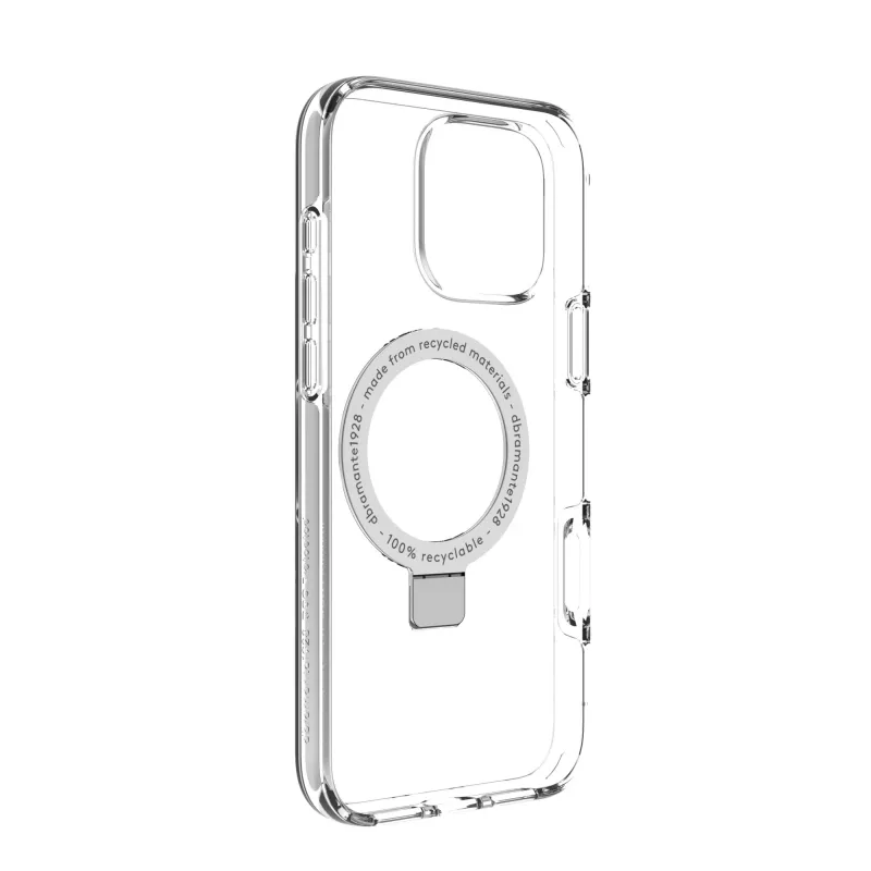 Cover dbramante1928 Iceland Ultra D3O MS Kick iPhone 16 ProMax Transparent