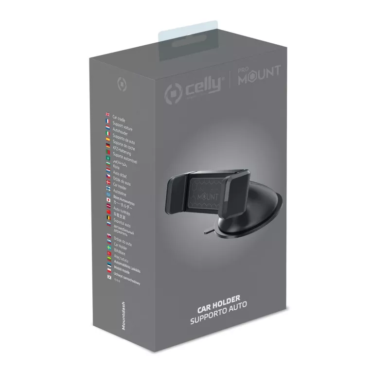 Celly MOUNTDASHBK holder Passive holder Mobile phone/Smartphone Black